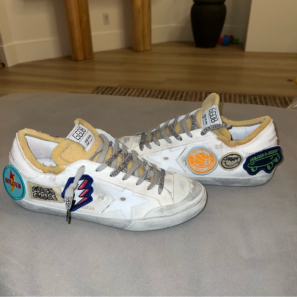 Golden Goose limited edition Superstar Dreamaker sneaker with patches Men's 42